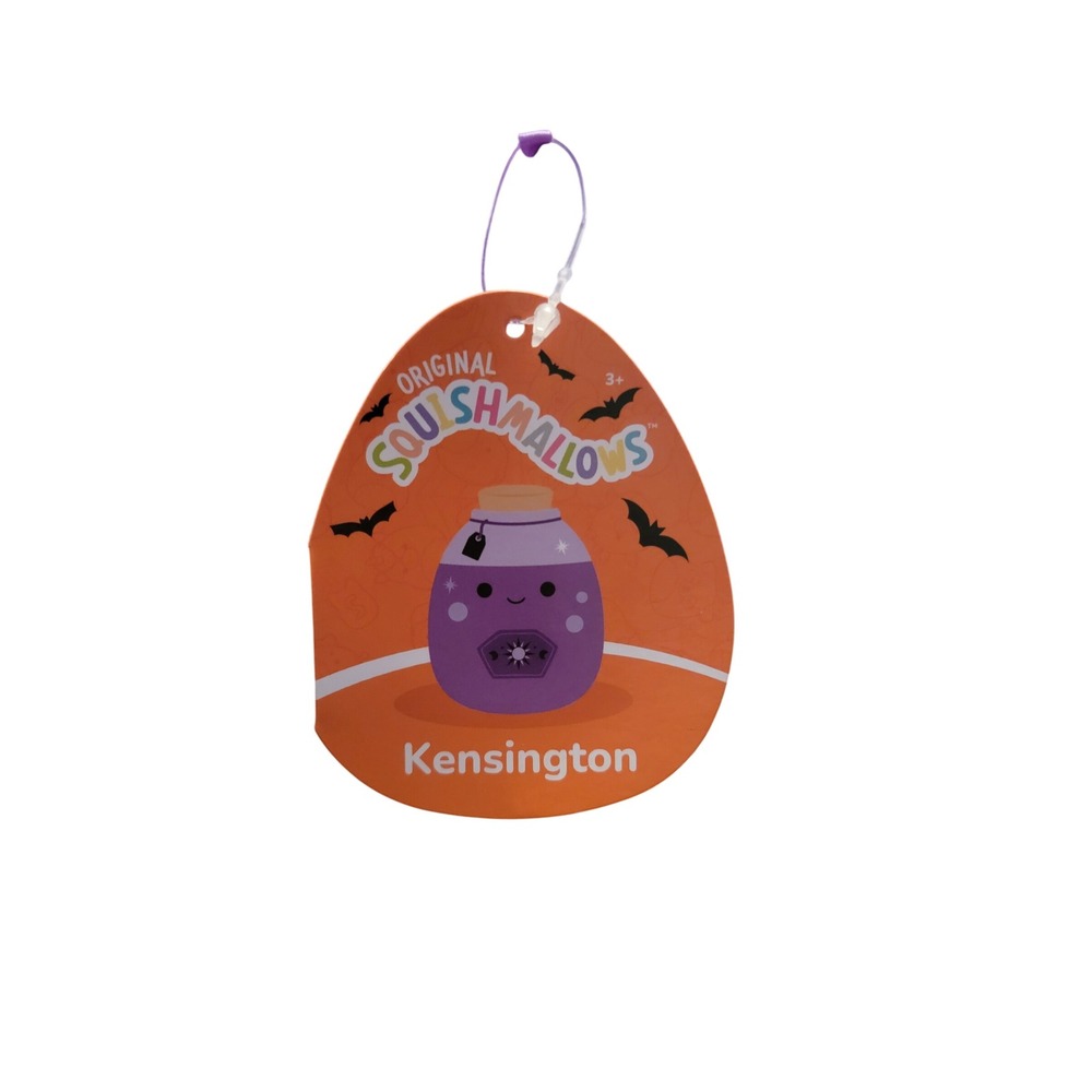 Squishmallows Kensington Halloween Potion Purple Plush Toy‎ 7.5  Inch